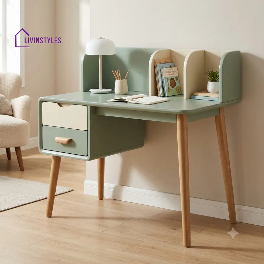 Aadhira Mango Wood Kids Study Table | Study Table for Kids