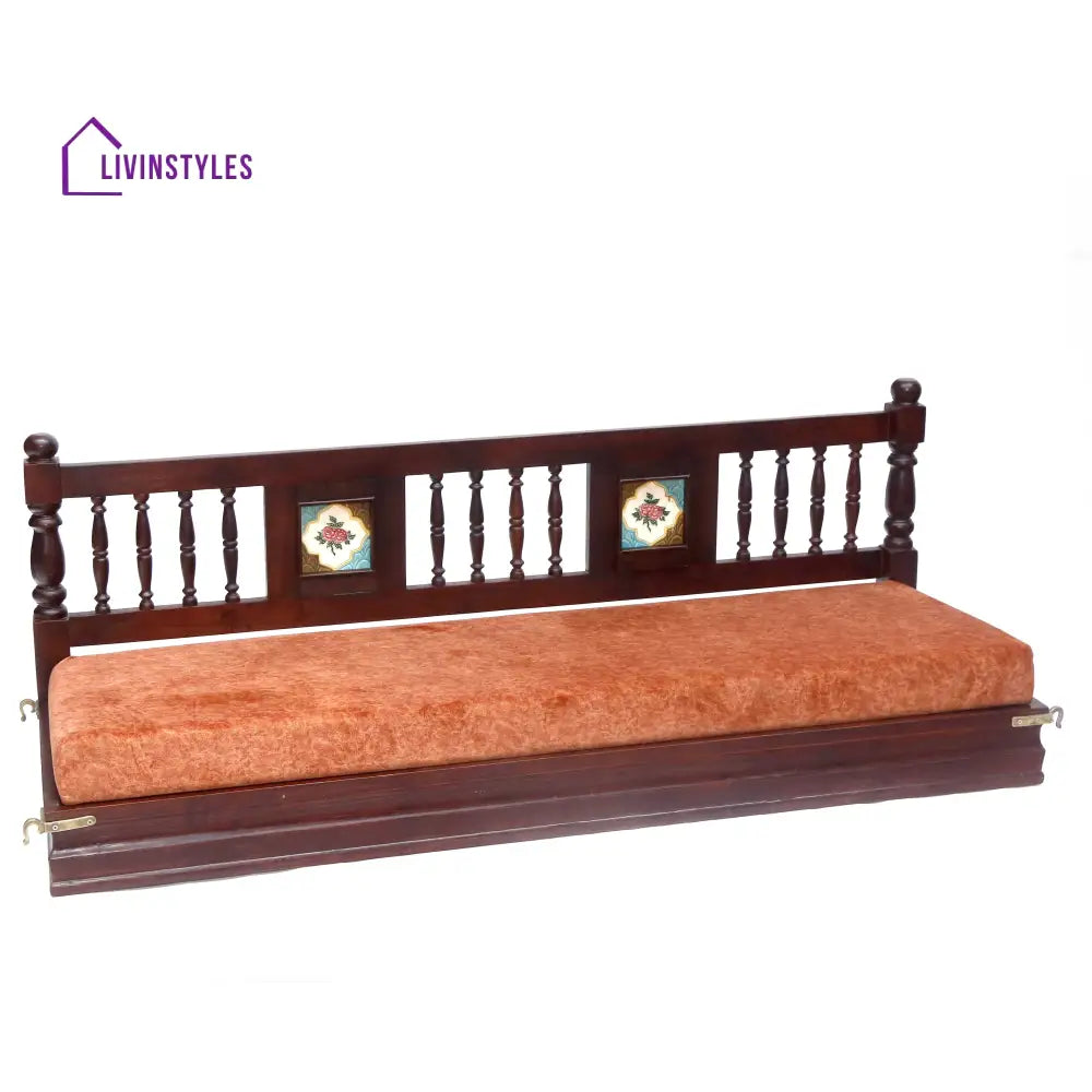 Aadhya Classic Southern Tile wooden Swing Swing