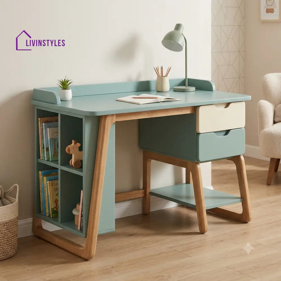 Aadhya Mango Wood Kids Study Table | Study Table for Kids