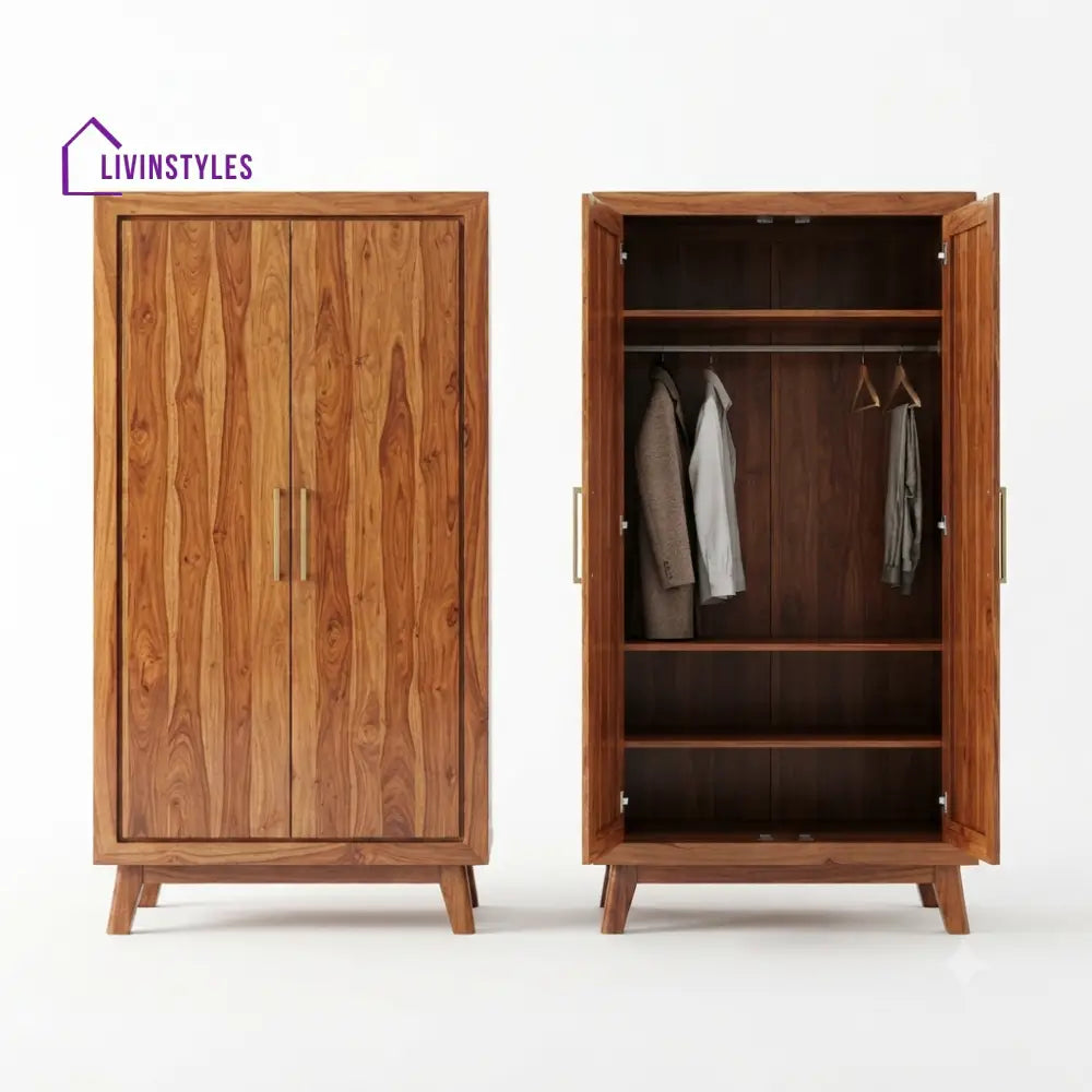 Aadhya Wooden Wardrobe for Clothes | Cupboard for Clothes