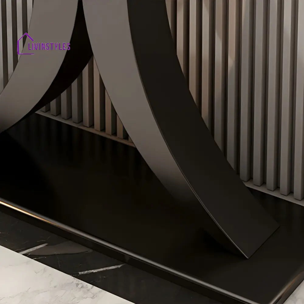 Aakesh Stainless Steel Console Table for Living Room