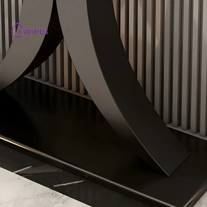 Aakesh Stainless Steel Console Table for Living Room
