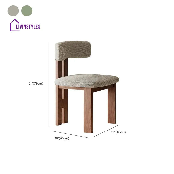 Aalia Wooden Dining Chair | Sheesham Wood