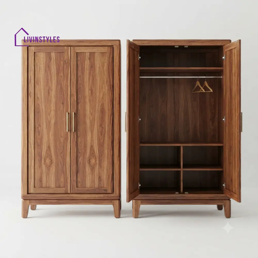 Aaradhya Wooden Wardrobe for Clothes | Cupboard for Clothes