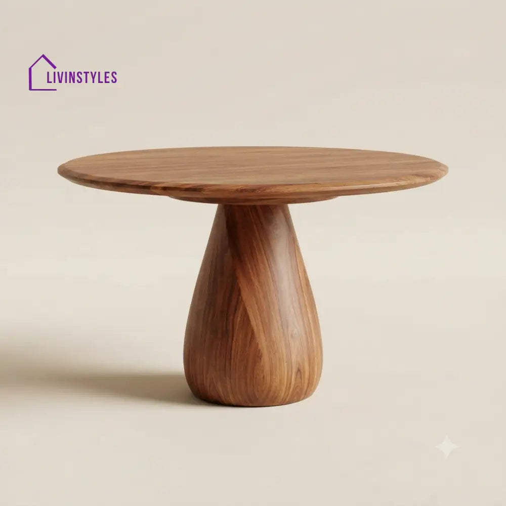 Aarnika Wooden Round Dining Table
