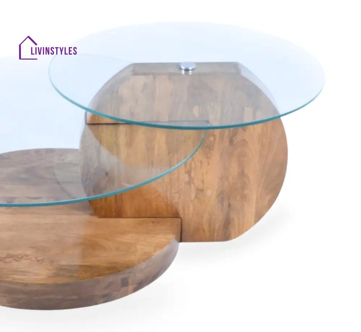 Aarohi Bunch Wooden Nesting Centre Tables Centre Tables