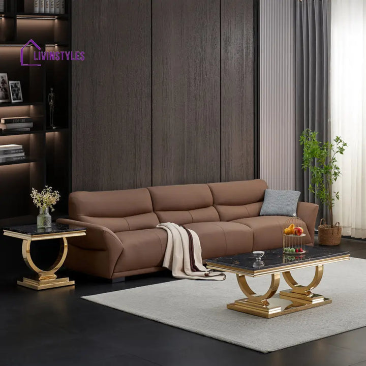 Aarohi Metal Coffee Table For Living Room