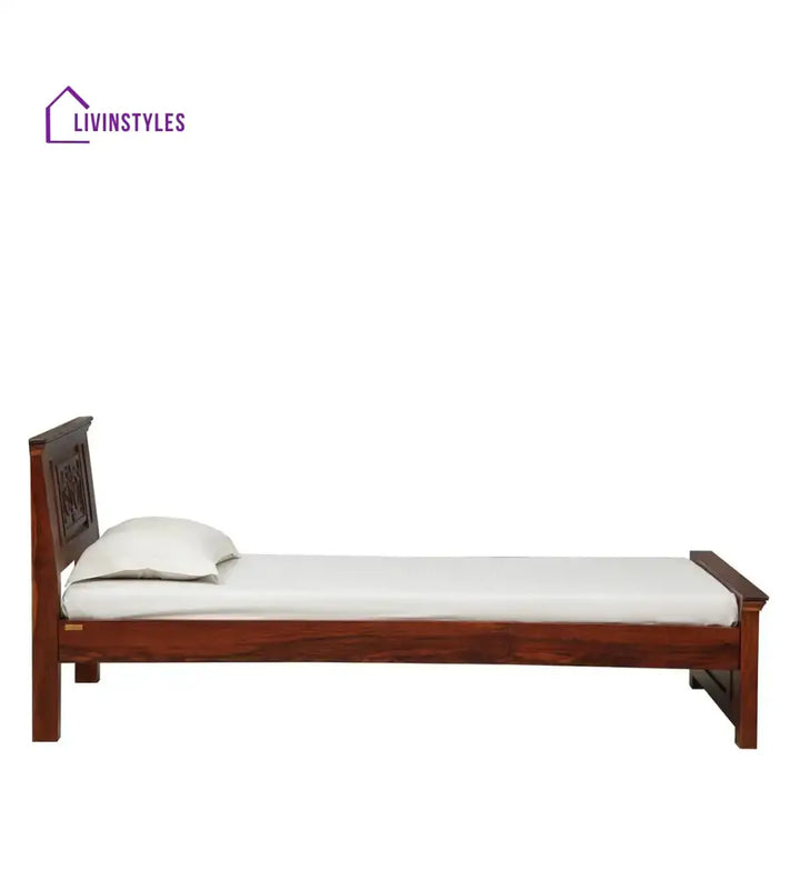Devanti Traditional Solid Wood Single Beds Bedroom Furniture Sets