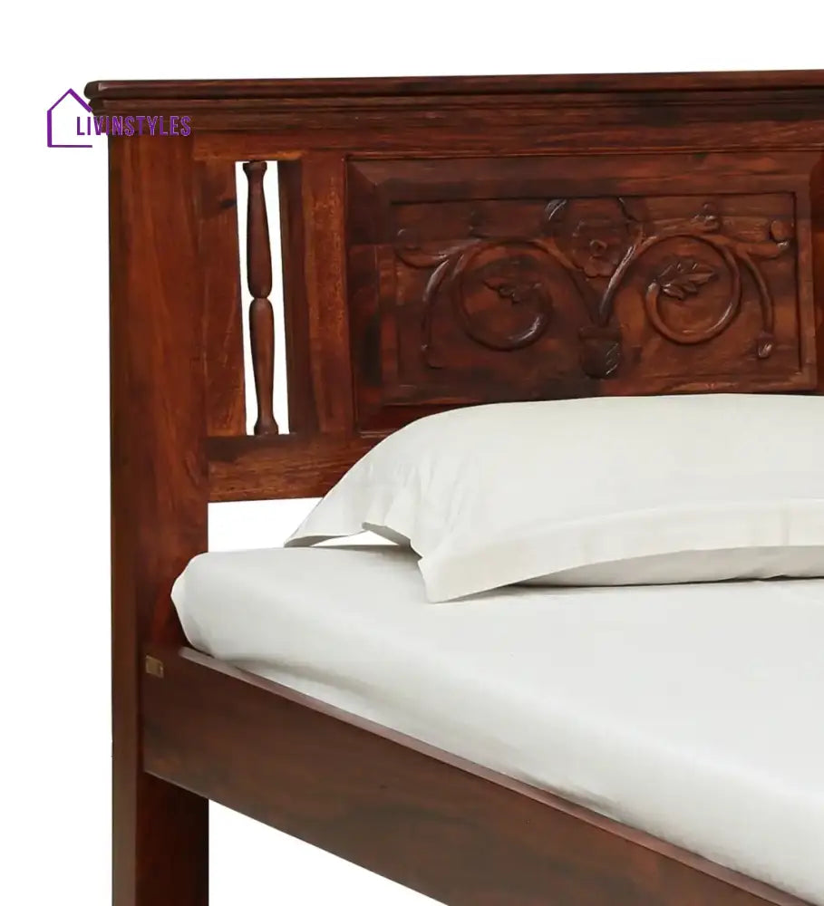 Devanti Traditional Solid Wood Single Beds Bedroom Furniture Sets