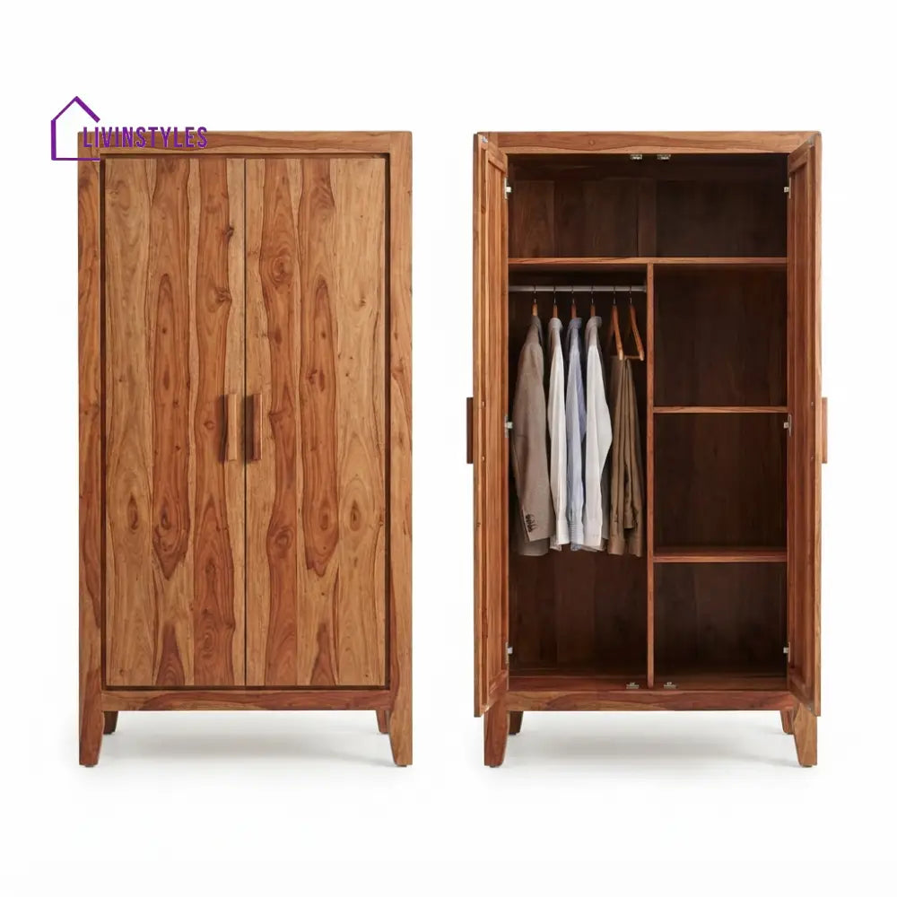 Aastha Wooden Wardrobe for Clothes | Cupboard for Clothes