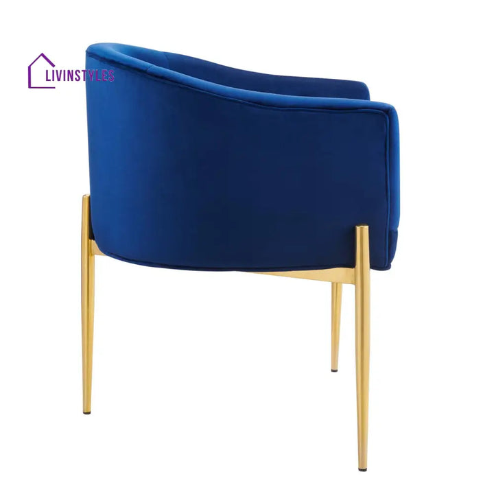 Abhinav Living Room Chair - Blue