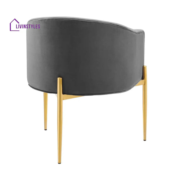 Abhinav Living Room Chair - Grey