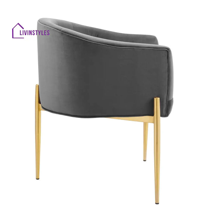 Abhinav Living Room Chair - Grey