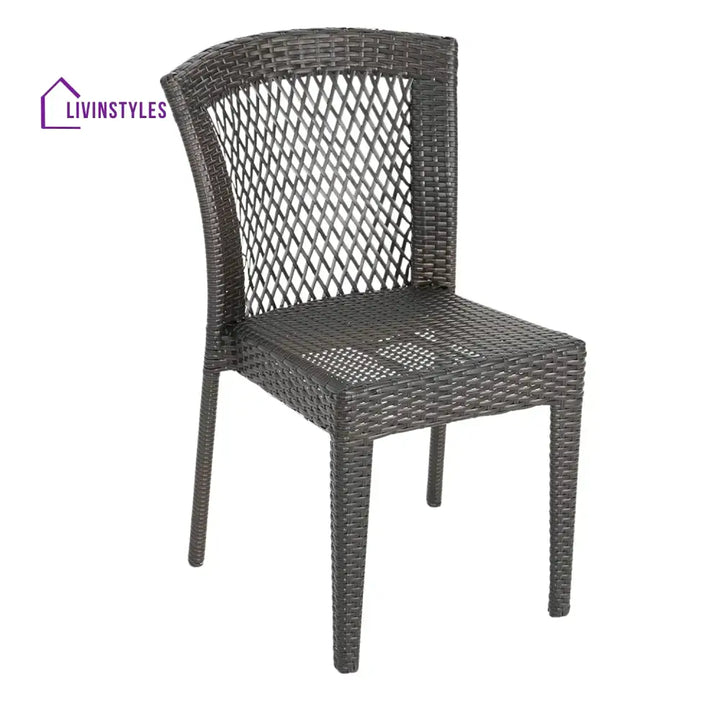 Adeela Outdoor All-Weather Resistant Rattan Wicker 5-Piece Dining Set - Dining Set