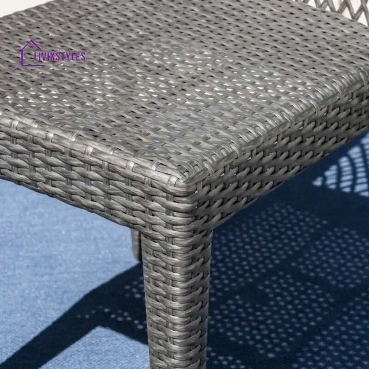 Adeela Outdoor All-Weather Resistant Rattan Wicker 5-Piece Dining Set - Dining Set
