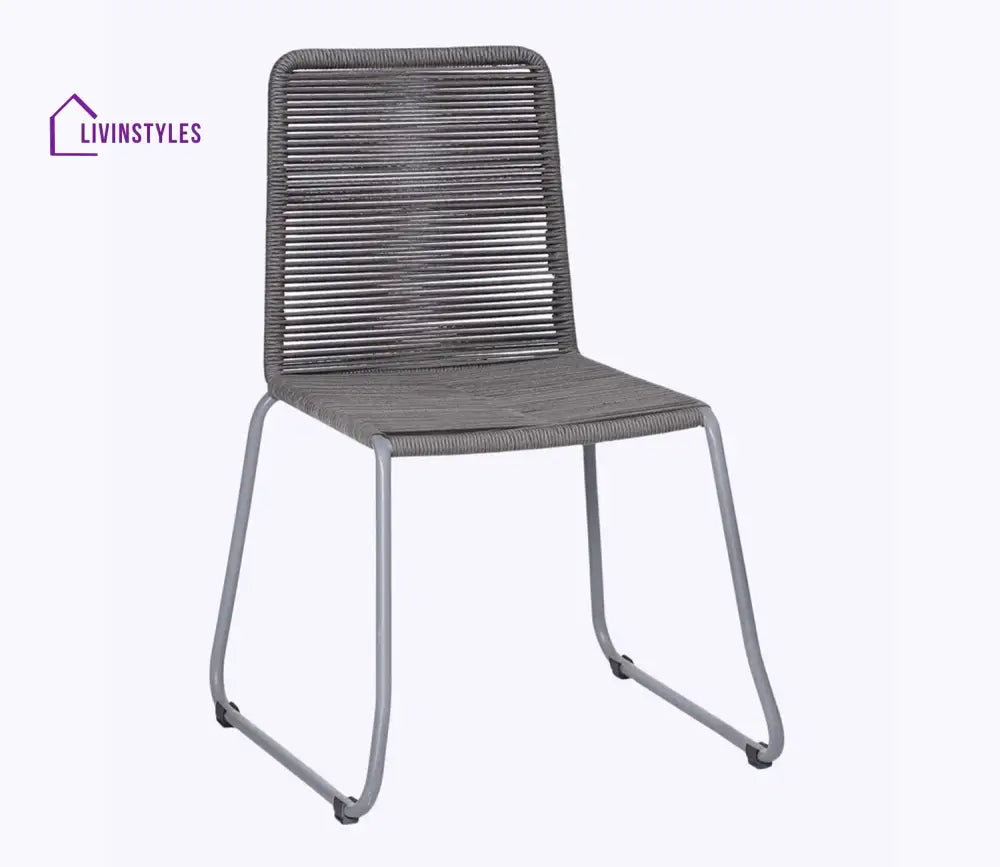 Adison Rope Patio Set (Dark Grey)