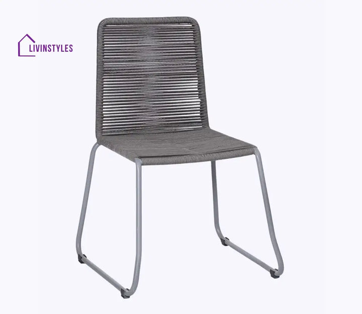 Adison Rope Patio Set (Dark Grey)