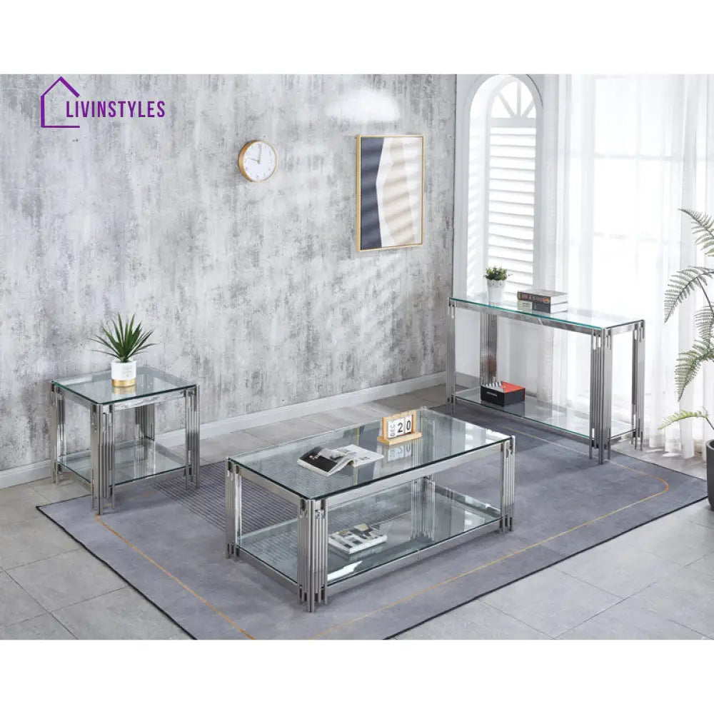 Aditi Metal Coffee Table For Living Room