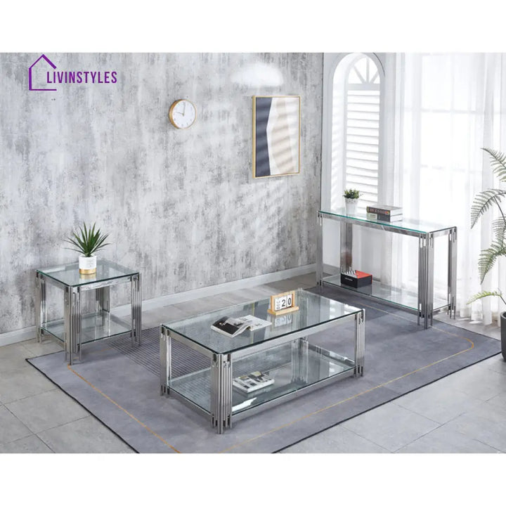 Aditi Metal Coffee Table For Living Room