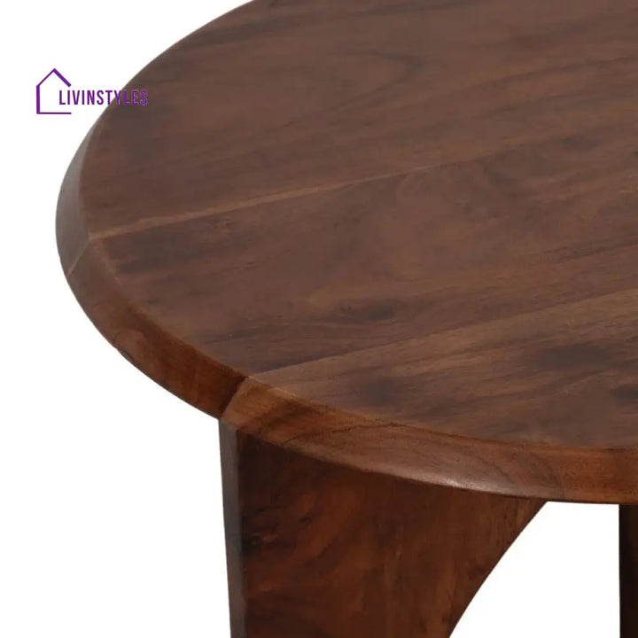 Advait Solid Wood Drink Table | End Table | Side Table for Living Room
