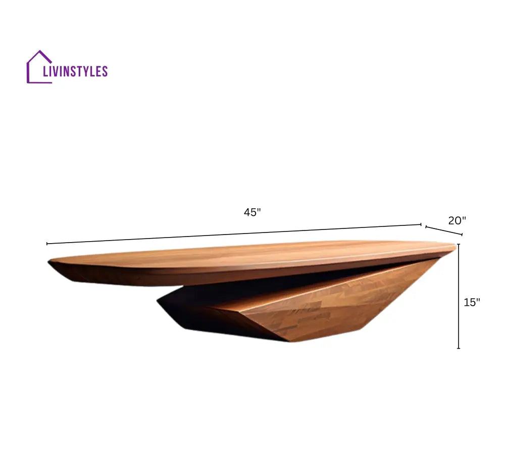 Advika Gravity Wooden Centre Table Centre Tables