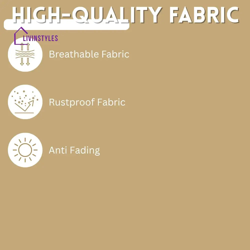 Adwoa 9ft Beige Color Outdoor Patio Umbrella with Centre Pole Patio Umbrella