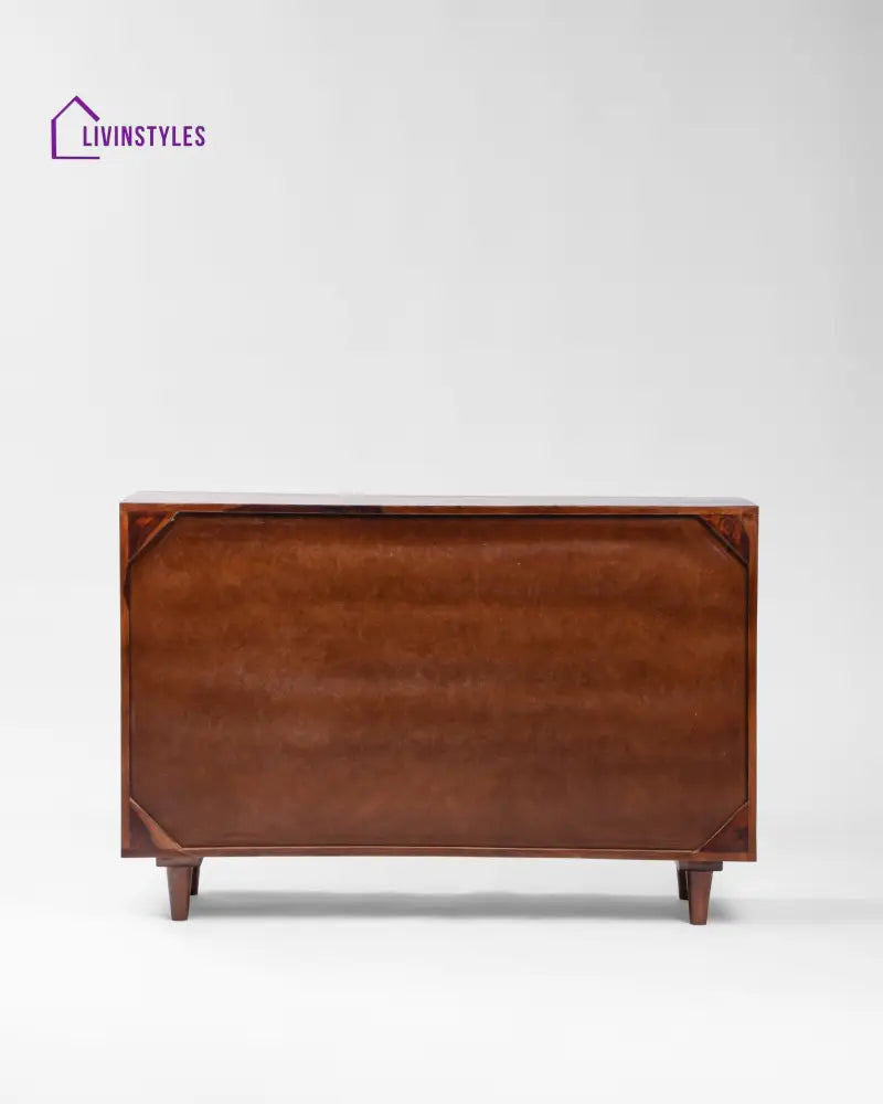 Agafia Mango Wood and Cane Sideboard Sideboard