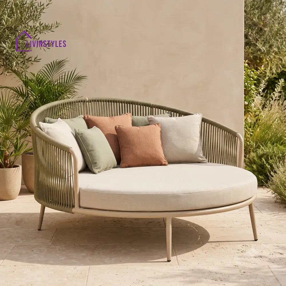Aglae Outdoor Day Bed | Garden Day Bed | Outdoor Day Beds for Villa