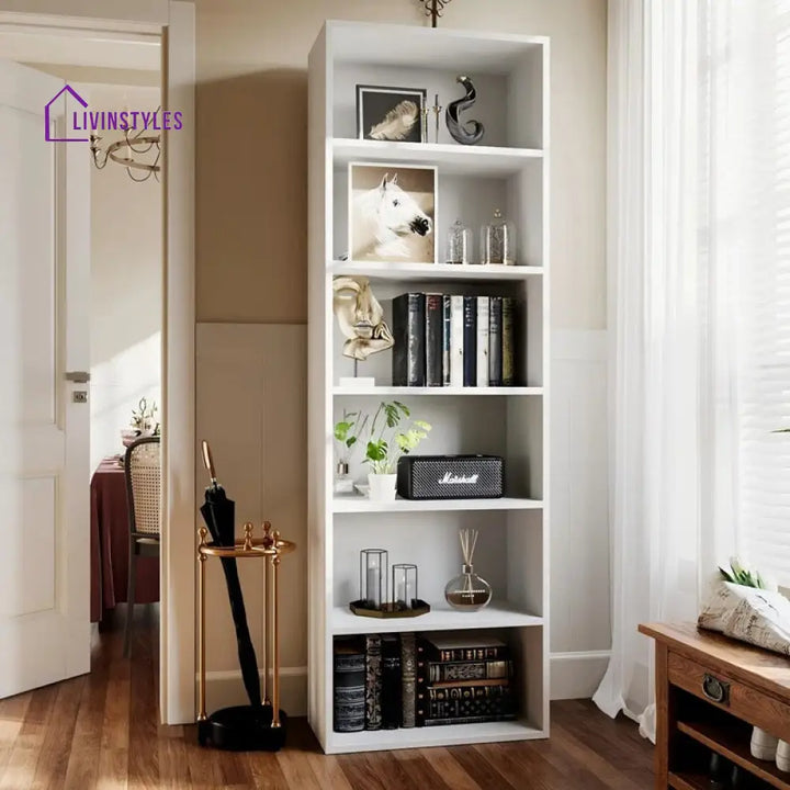 Aglaya Engineered Wood Bookshelves | Bookshelf for Living Room | Bedroom | Drawing Room | Study Room