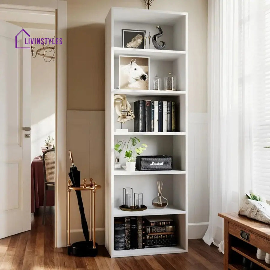 Aglaya Engineered Wood Bookshelves | Bookshelf for Living Room | Bedroom | Drawing Room | Study Room