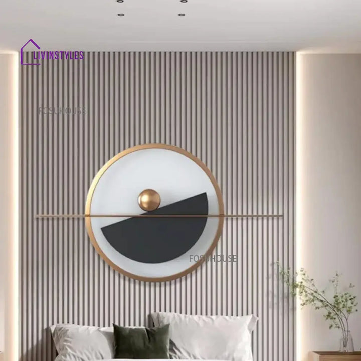 Agnani Round Metal Wall Art