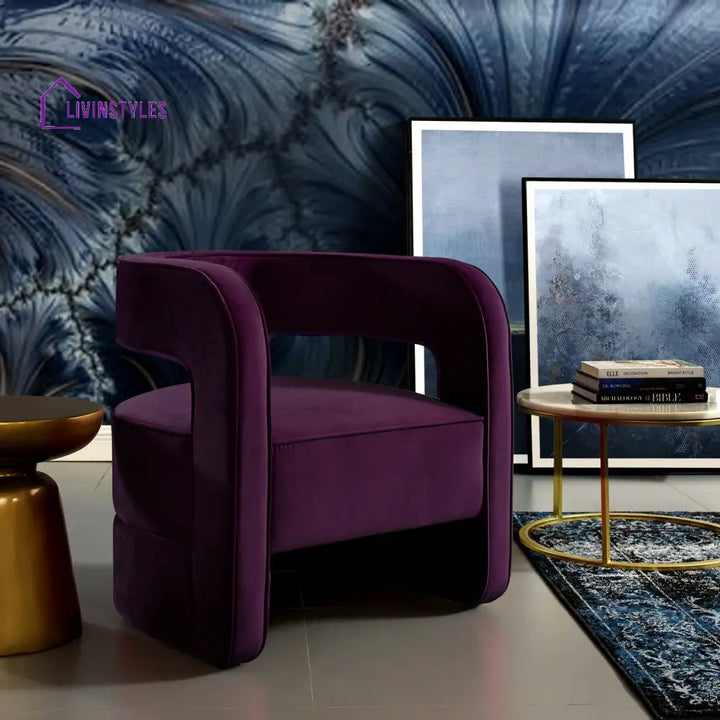 Agniya Accent Chair - Single Chair Accent Chair