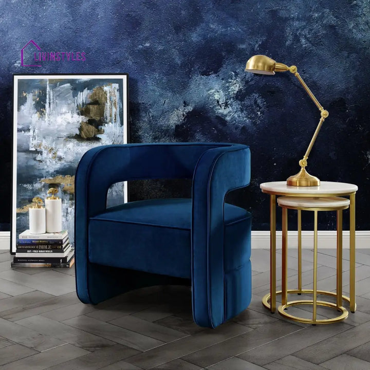 Agniya Accent Chair - Single Chair Accent Chair