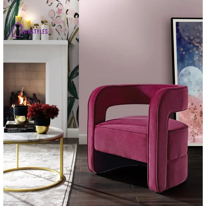 Agniya Accent Chair - Single Chair Accent Chair