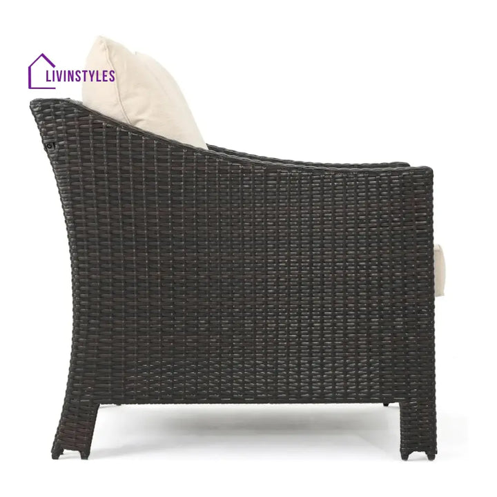 Ai Diya 1-Piece Outdoor Wicker Single Seater Sofa - Sofa Set