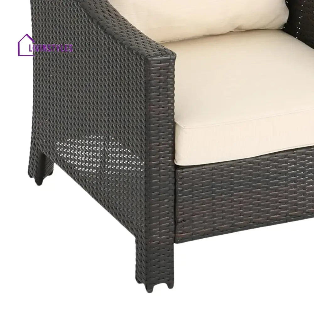 Ai Diya 1-Piece Outdoor Wicker Single Seater Sofa - Sofa Set