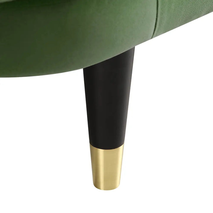 Solna 2-Seater Sofa Bed Moss Green Velvet Sofa Beds
