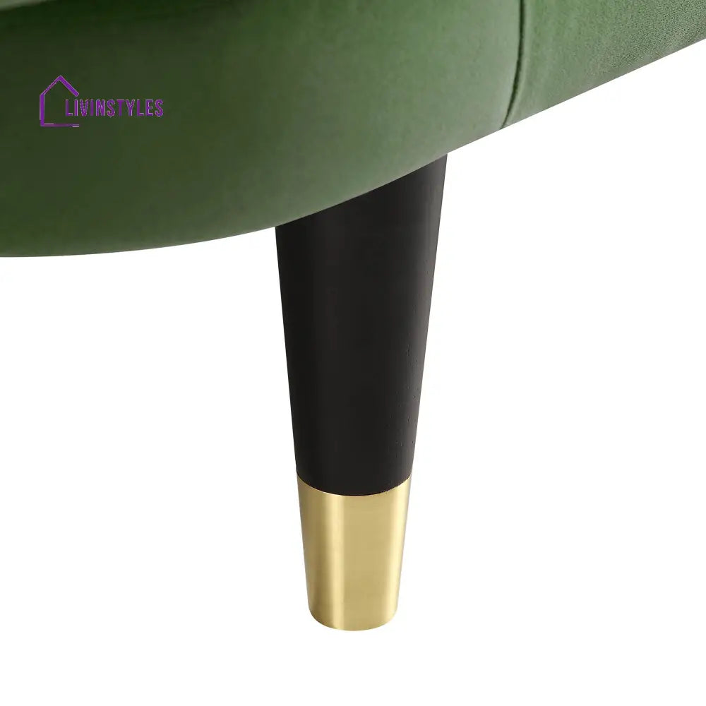Solna 2-Seater Sofa Bed Moss Green Velvet Sofa Beds