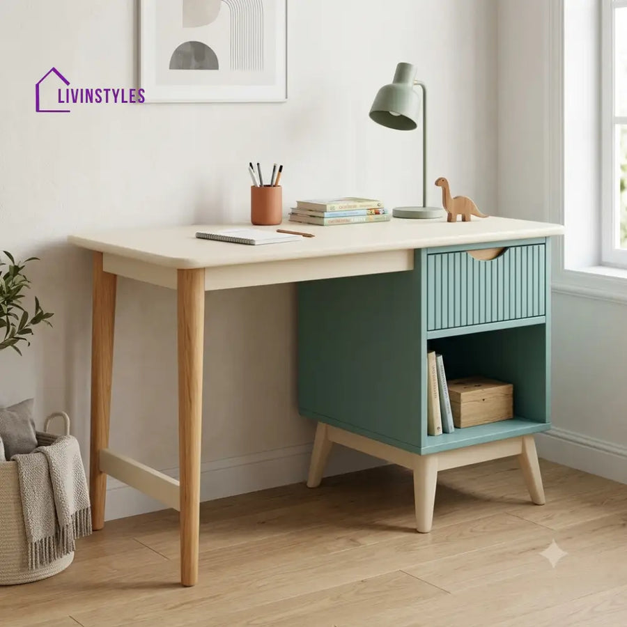 Aishwarya Mango Wood Kids Study Table | Study Table for Kids