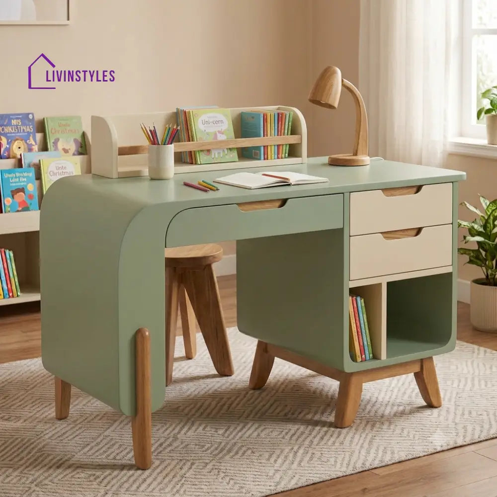 Akshara Mango Wood Kids Study Table | Study Table for Kids