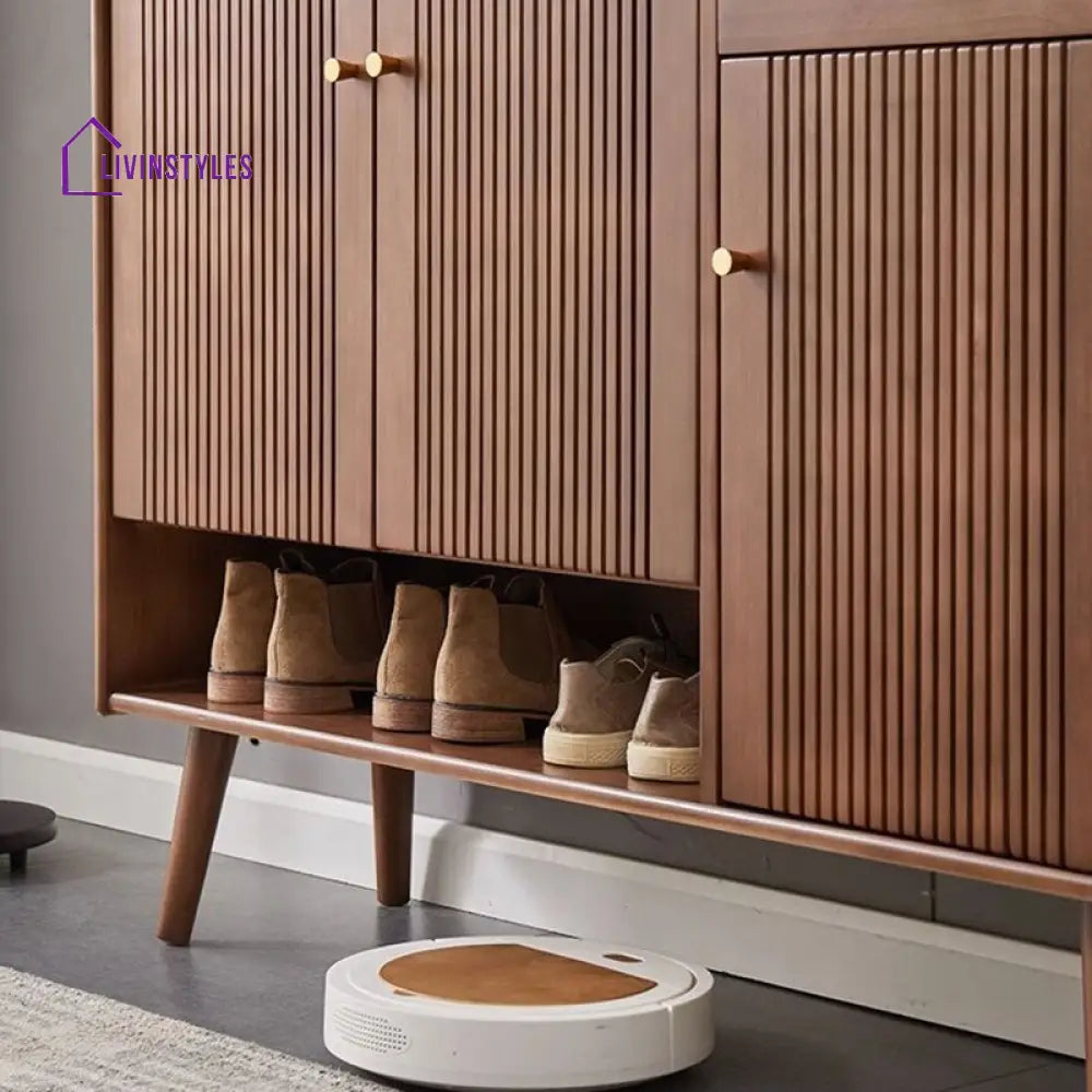 Akshay Solid Wood Shoe Rack for Hallway | Living Room