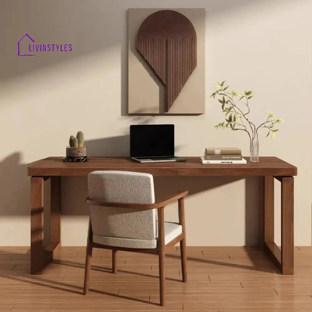 Aksinya Solid Wood Study Table for Students