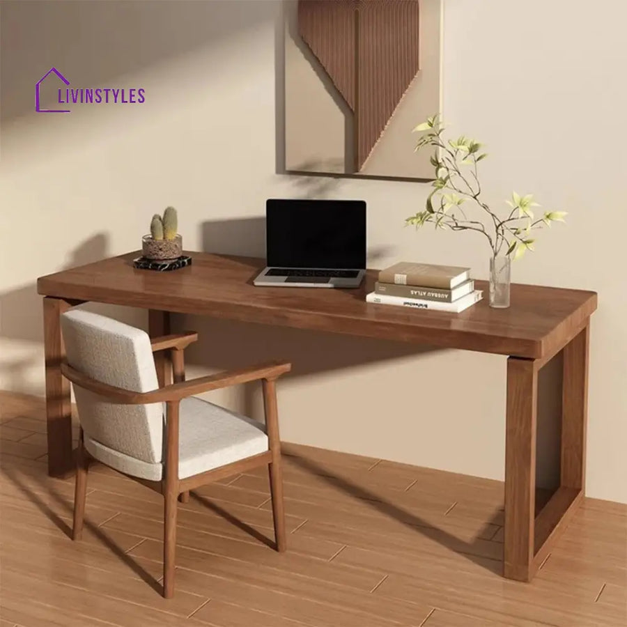Aksinya Solid Wood Study Table for Students