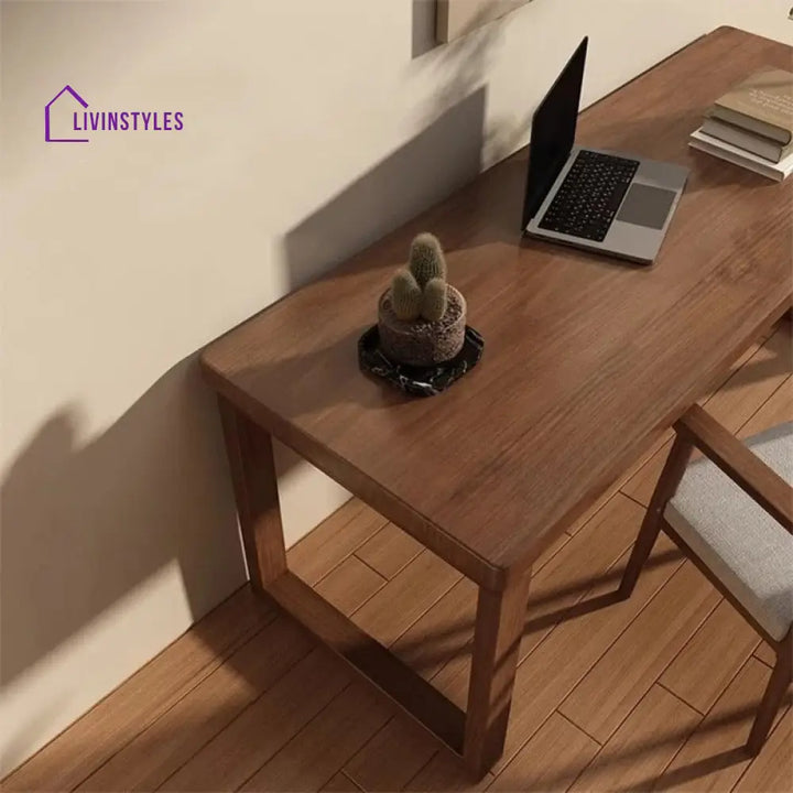 Aksinya Solid Wood Study Table for Students