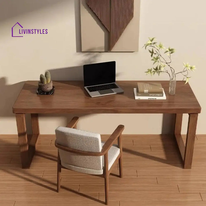 Aksinya Solid Wood Study Table for Students