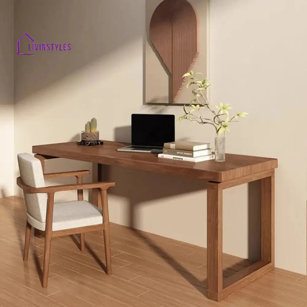 Aksinya Solid Wood Study Table for Students