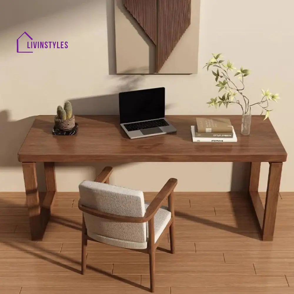 Aksinya Solid Wood Study Table for Students