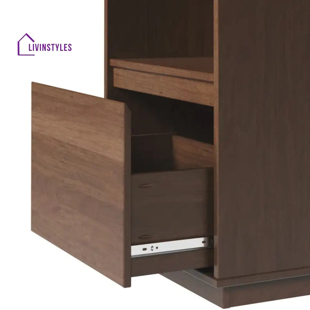 Alara Wooden Finish Tv Unit Stand for Living Room