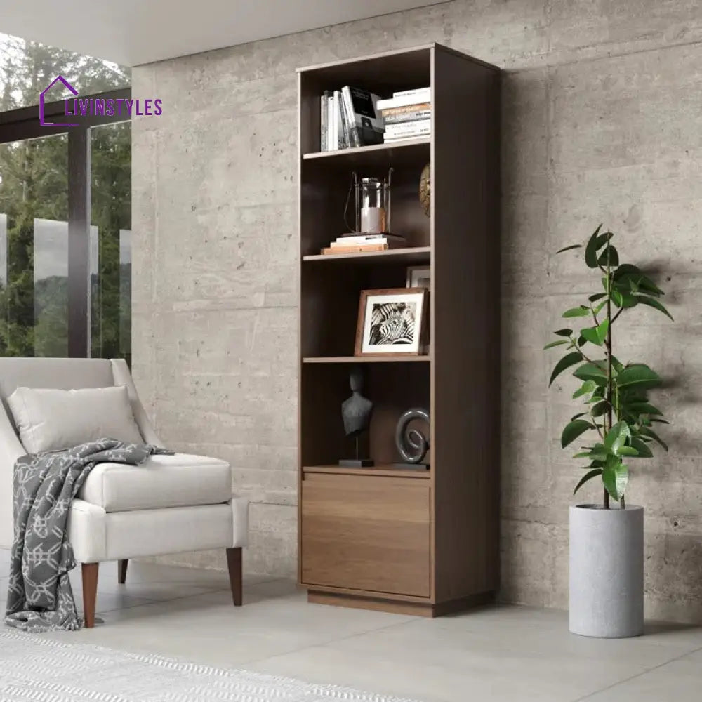 Alara Wooden Finish Tv Unit Stand for Living Room