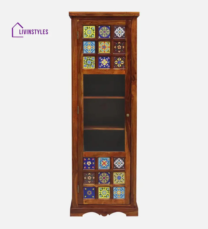 Alba Sheesham Solid Wood Bookcase Study Table